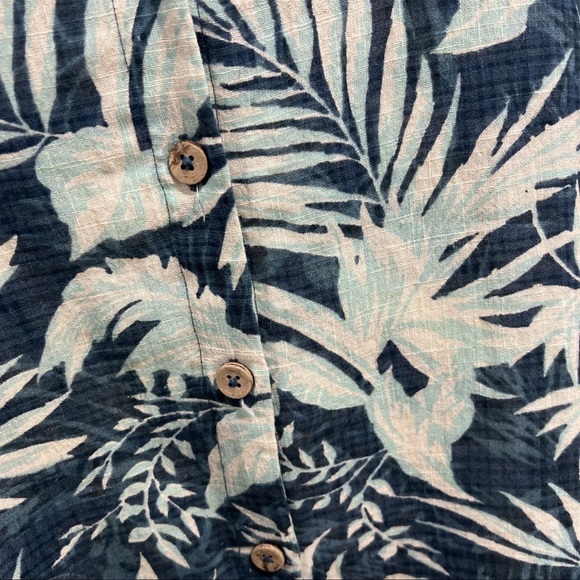 Rip Curl Womens Sun Rays Oversized Button Up Tropical Shirt Large - Picture 10 of 10